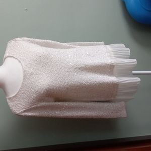 Holiday Sequined Sweater sz P/M